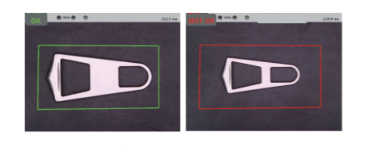 OK vs NOT-OK size variation detection
